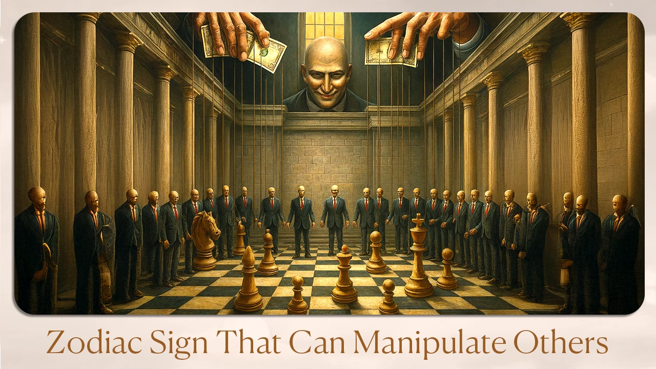 Zodiac sign that can manipulate others
